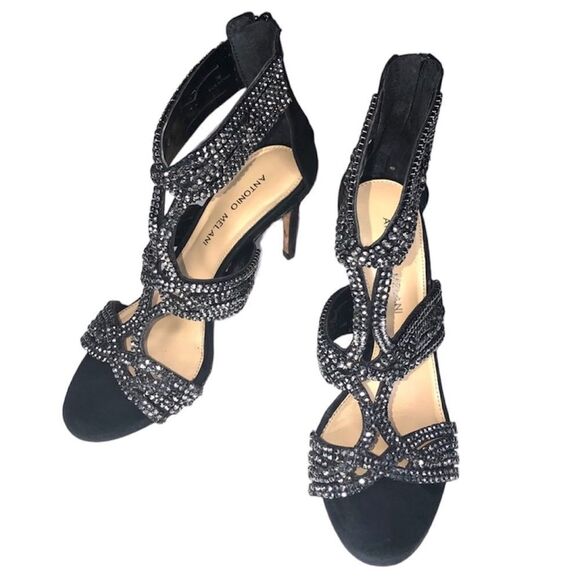 ✨Antonio Melani Paloma Black Women's High-Heel Shoes✨ - Picture 3 of 7